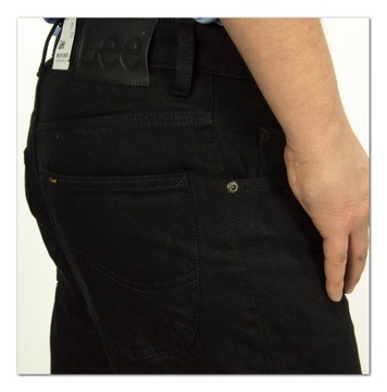 Lee Brooklyn Comfort Black spodnie jeansy W33 L34