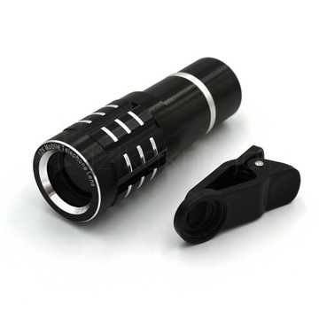 Универсальный объектив-телескоп для телефона с 12-кратным увеличением