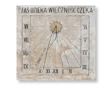 Magnes zegar Wadowice Czas ucieka wieczność czeka