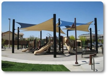 Сицилийская водонепроницаемая УФ-ткань для навесов павильонов.