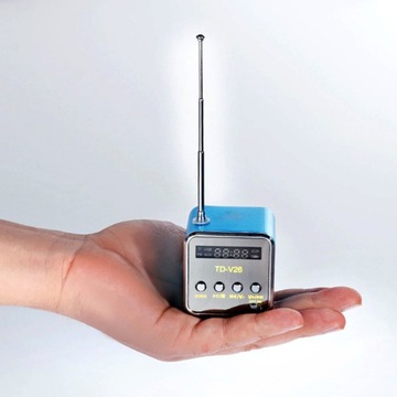 Портативное перезаряжаемое светодиодное кухонное FM-радио с динамиком + Bluetooth