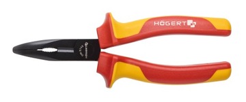Szczypce wydłużone wygięte 160mm, 1000V, VDE