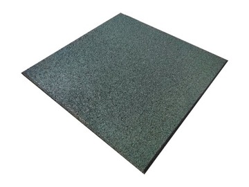 Резиновый коврик 50x50 см SBR 15 мм Гибкая зеленая поверхность бутылки