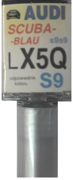 AUDI LX1Y 0D CUVEESILBER LAKIER ZAPRAWKA DO RYS