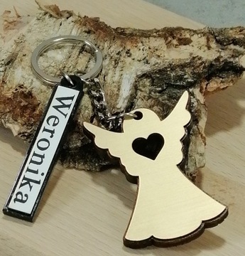 БРЕЛОК АНГЕЛ ИМЯ КУЛОН ПОДАРОК