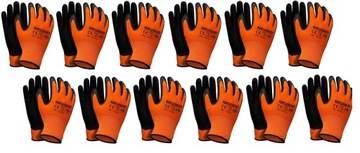 GFOTEX Gloves, перчатки для ручных работ с латексным покрытием, 12 пар