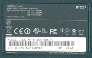 Карта Wi-Fi, Модель: 130BNHMW, ноутбук Samsung N102SP + ВИНТ