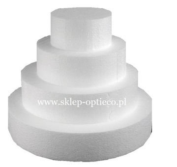 Baza styropianowa wys. 5 cm - śr. 24, 20, 16, 12