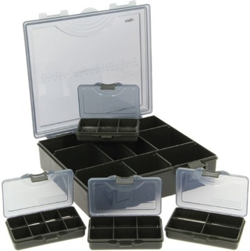 NGT Organizer Tackle Box Pudełko Piórnik 4+1