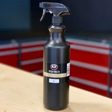 K2 БУТЫЛКА ДЛЯ СМЕСИТЕЛЯ 1 Л РАСПЫЛИТЕЛЬ (КИСЛОТНАЯ ОСНОВА) HDPE