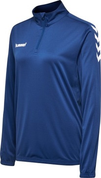 HUMMEL BLUZA DAMSKA CORE 1/2 ZIP NIEBIESKA ROZM.XS