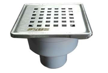 Kratka ściekowa 10x10 syfon suchy i hydrauliczny