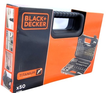 НАБОР СВЕРЛ И СВЕРЛ BLACK+DECKER 50 шт. А7188-