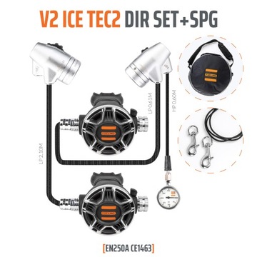 Tecline V2 ICE TEC2 DIR Set z manometrem - EN250A