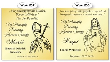 PREZENT I Komunię Św. ŁAŃCUSZEK JEDNOROŻEC Komunii