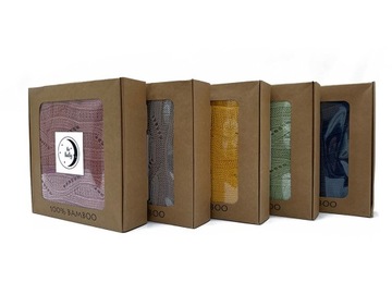 Бамбуковое одеяло тканое 100% ТЕМНО-СИНИЙ БАМБУК