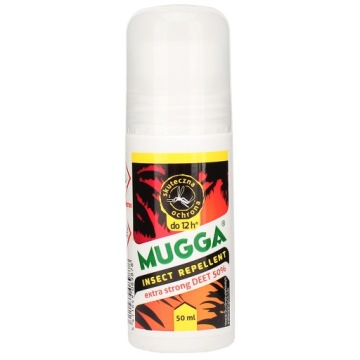 MUGGA STRONG SPRAY 50% MUGGA ШАРИКОВЫЙ 50% КОМАРЫ