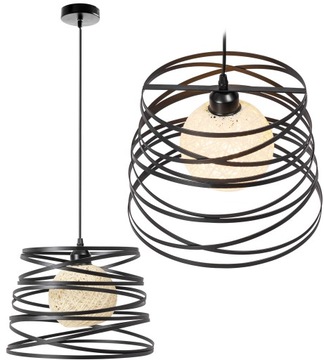 LAMPA SUFITOWA WISZĄCA W STYLU LOFT RENO E27