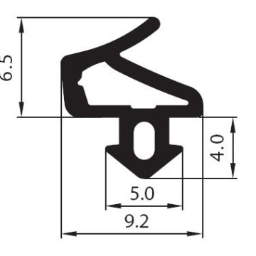 S-1251 Уплотнитель оконный САЛАМАНДРА