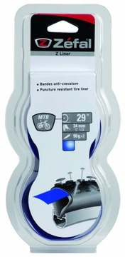 TAŚMA ANTYPRZEBICIOWA OPASKA DO OPON ROWEROWYCH ZEFAL Z-LINER 34MM 29