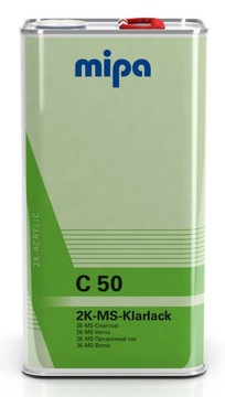 Lakier bezbarwny Mipa C50 + Utwardzacz - 7.5L