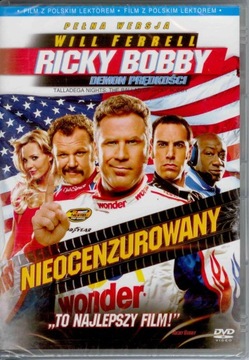 RICKY BOBBY DEMON PRĘDKOŚCI - Nieocenzurowany DVD