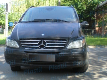 Mercedes VITO VIANO W639 брови АБС-ПЛАСТИК