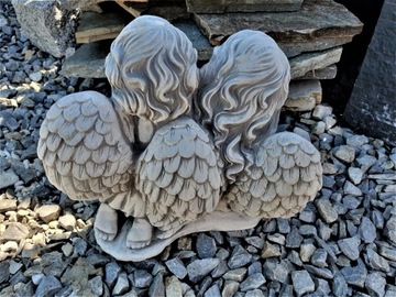 БЕТОННАЯ ФИГУРКА - АНГЕЛ / АНГЕЛЫ С СЕРДЦЕМ