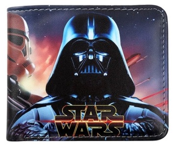Portfel Star Wars Gwiezdne Wojny Vader Stormtrooper skóra bilon PL