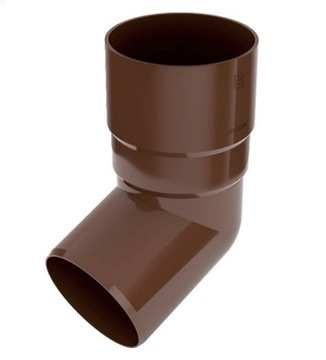 kolano do rura rury 110mm Bryza BRĄZ BRĄZOWY