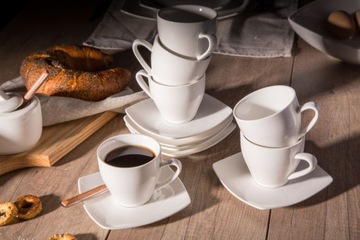 ЧАШКА ДЛЯ КОФЕ И ЧАЯ 200 МЛ + ОБЫЧНЫЙ СОУС