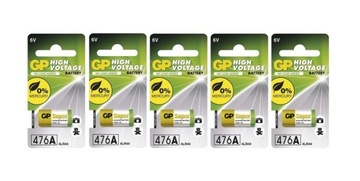 5x bateria GP alkaliczna 476A PX28A 4LR44 6V mocna