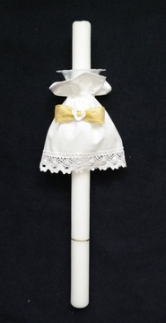 ПРОФИТКА/УКРАШЕНИЕ КРЕЩЕННОЙ СВЕЧИ + КАПЕЛЬНАЯ РУКА (к) . Акант