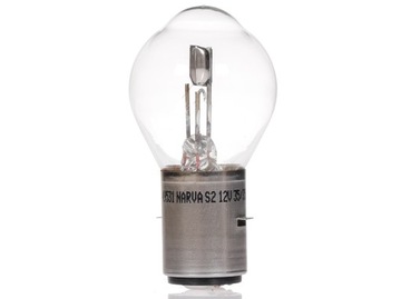 Лампа NARVA S2 BA20d 12 В 35/35 Вт МОТОЦИКЛ СКУТЕР