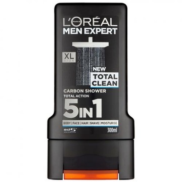 LOREAL MEN Total Clean żel pod prysznic 300 ml