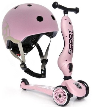 Scootandride Rose Roses Scooter Set 2in1 Ride + шлем xxs-s 1+ + бесплатно
