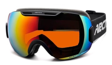 ЛЫЖНЫЕ ОЧКИ ARCTICA G-102A ПРОТИВОТУМАННЫЕ ДВОЙНЫЕ СТЕКЛЯННЫЕ ЗЕРКАЛА КАТ. 2