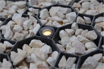 Эко дорожная газонная сетка 50х50 высота 4см 100 шт.