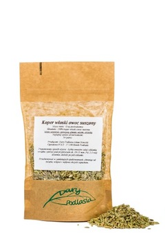 Koper włoski owoc - Zioła - 200g - Dary Podlasia