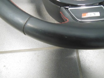 РУЛЕВОЕ КОЛЕСО AUDI A1 S1, КОЖА С КРАСНОЙ РЕЗЬБОЙ