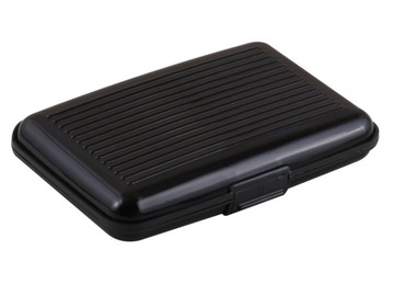 Футляр для визиток АЛЮМИНИЕВЫЙ КОШЕЛЕК ДЛЯ ДОКУМЕНТОВ БУМАЖНИК