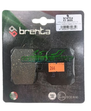 KLOCKI HAMULCOWE BRENTA FT3035 KH266 BURGMAN TYŁ