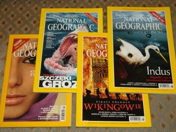 4 x National Geographic NG 04,05,06/2000 i 10/2004