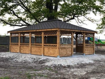 Altana ogrodowa DUŻA PL PRODUCENT pawilon 7x5