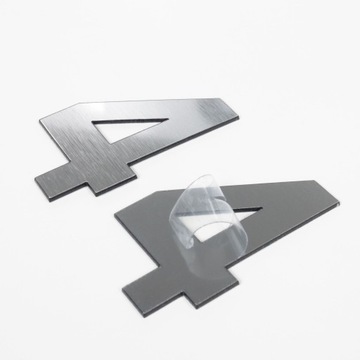 Номер дома буквы номер двери будка вагон до отеля Skinder INOX