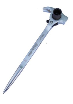 КЛЮЧ МОНТАЖНЫЙ ЛЕСА С МОЛОТОКОМ 19/22 C7497