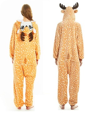 СПОРТИВНЫЙ КОСТЮМ KIGURUMI DEER S. ПЛАТЬЕ DEER ONESIE