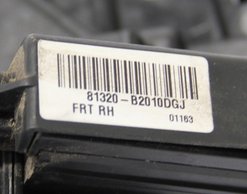 KIA SOUL II ZÁMEK DVEŘE PŘEDNÍ PRAVÝ 81320B2010DGJ