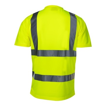 KOSZULKA T-SHIRT OSTRZEGAWCZA ŻÓŁTA LAHTI L40208 r. L