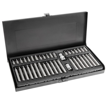 Zestaw bitów 40 cz IMBUS TORX SPLINE STAL CrV